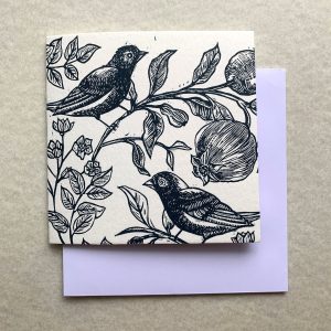 Two Blue Birds | Greeting Card