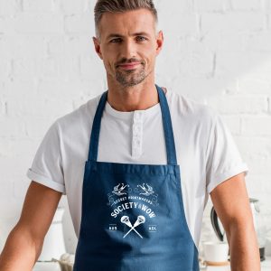 Printmakers Apron | Navy Apron | Secret Society